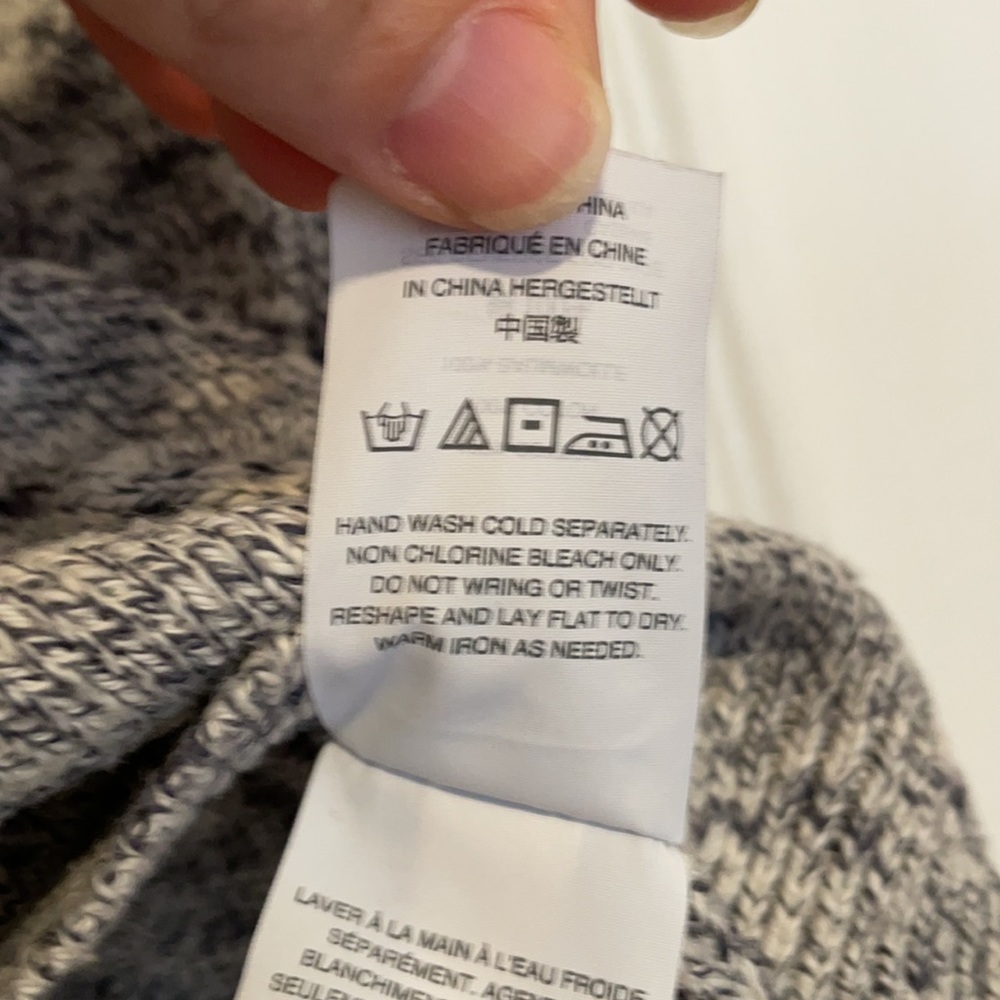 Madewell Pocket Tee Sweater in Grey - Picture 7 of 7